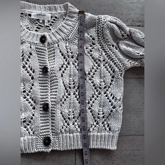 Ba&sh gorgeous Sennay cardigan pullover S - Picture 11 of 14